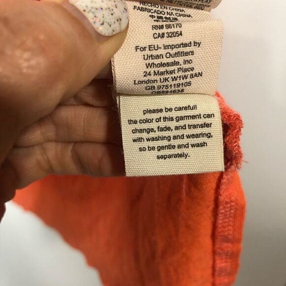 Free People Karmen Sleeveless Layer Tank Top Coral - Picture 6 of 15